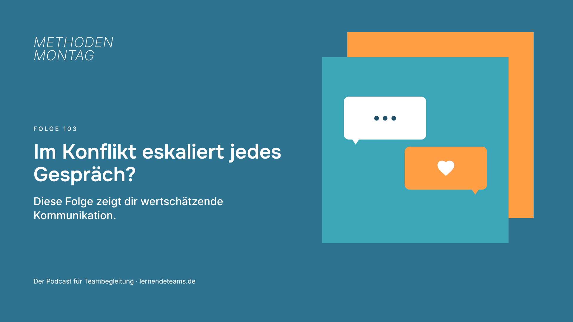 Im Konflikt eskaliert jedes Gespräch? Diese Folge zeigt dir wertschätzende Kommunikation.