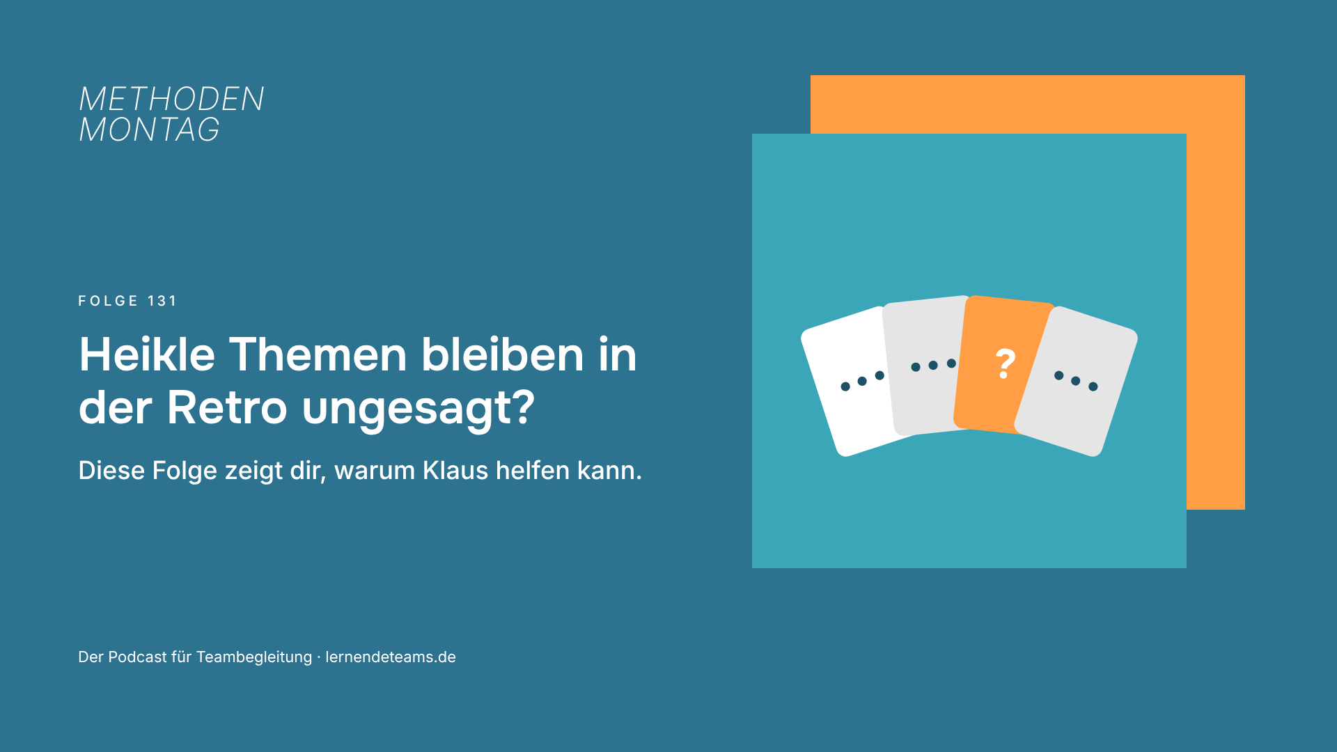 Heikle Themen bleiben in der Retro ungesagt? Diese Folge zeigt dir, warum Klaus helfen kann.
