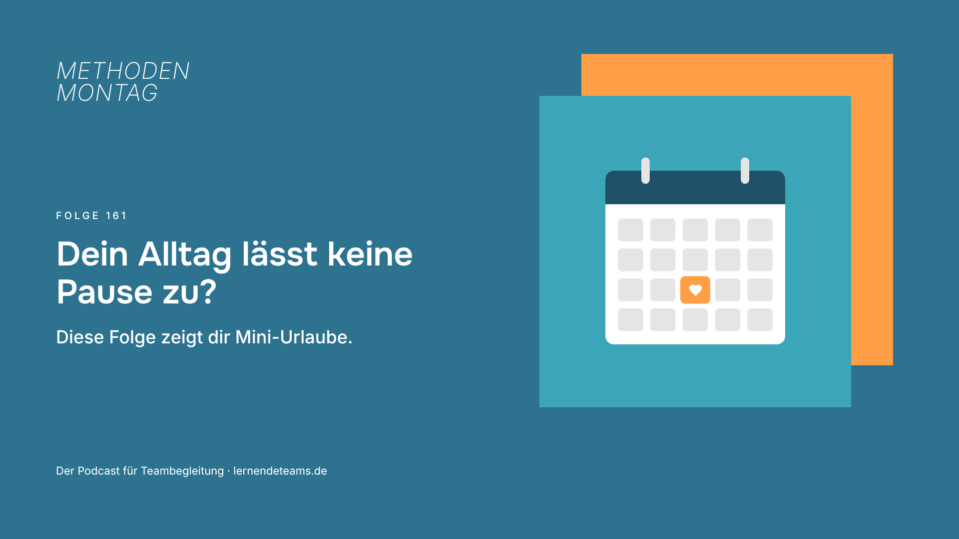 Dein Alltag lässt keine Pause zu? Diese Folge zeigt dir Mini-Urlaube.
