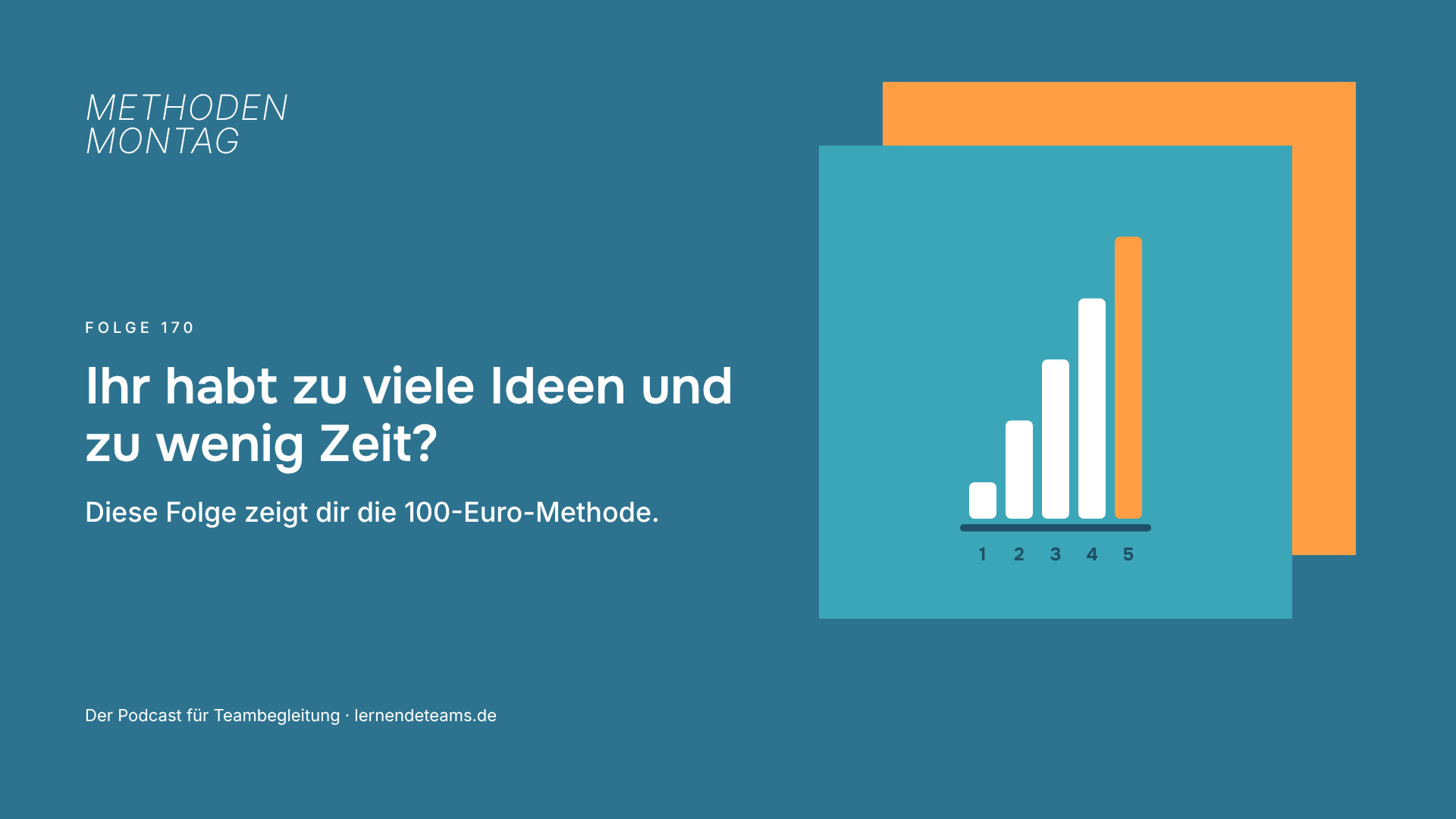Ihr habt zu viele Ideen und zu wenig Zeit? Diese Folge zeigt dir die 100-Euro-Methode.