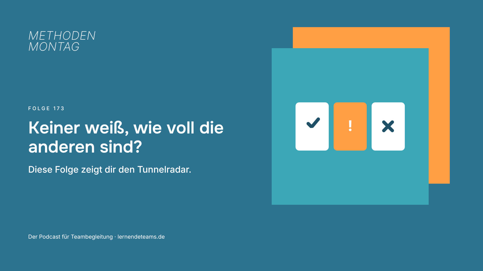 Keiner weiß, wie voll die anderen sind? Diese Folge zeigt dir den Tunnelradar.
