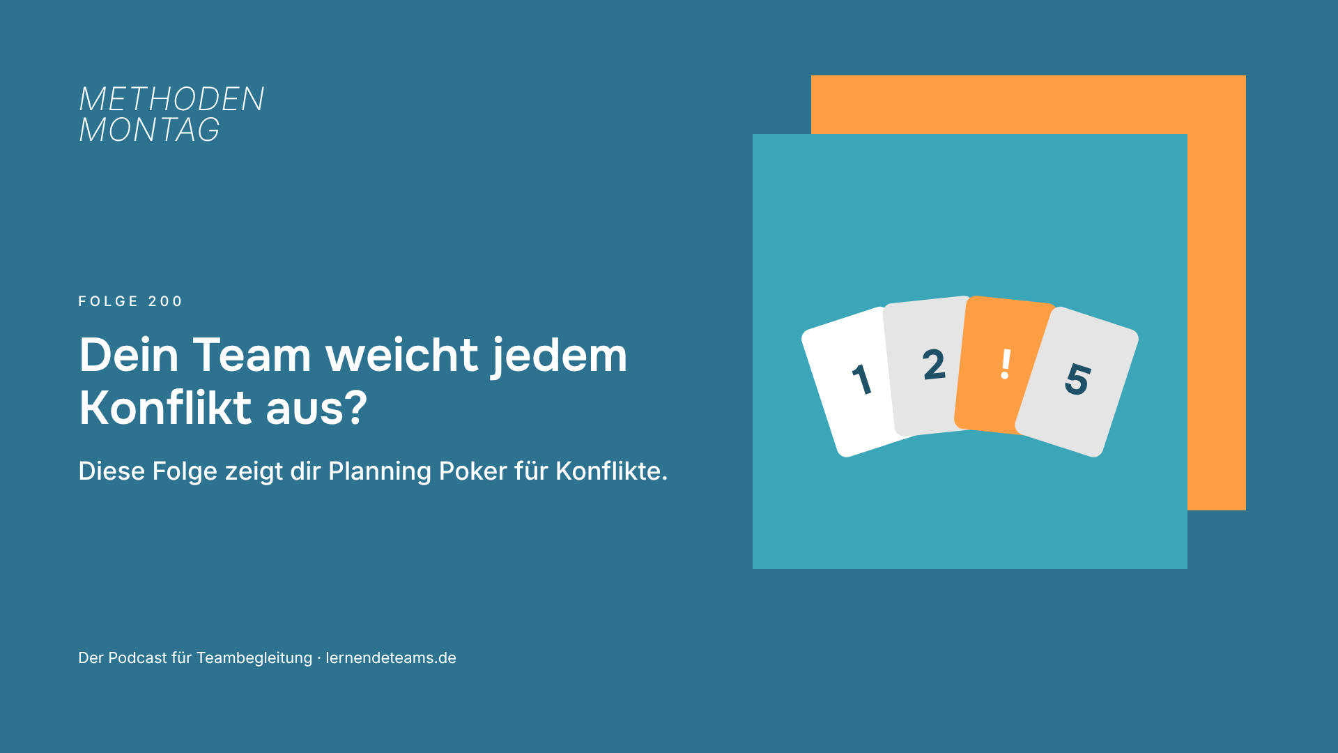 Dein Team weicht jedem Konflikt aus? Diese Folge zeigt dir Planning Poker für Konflikte.