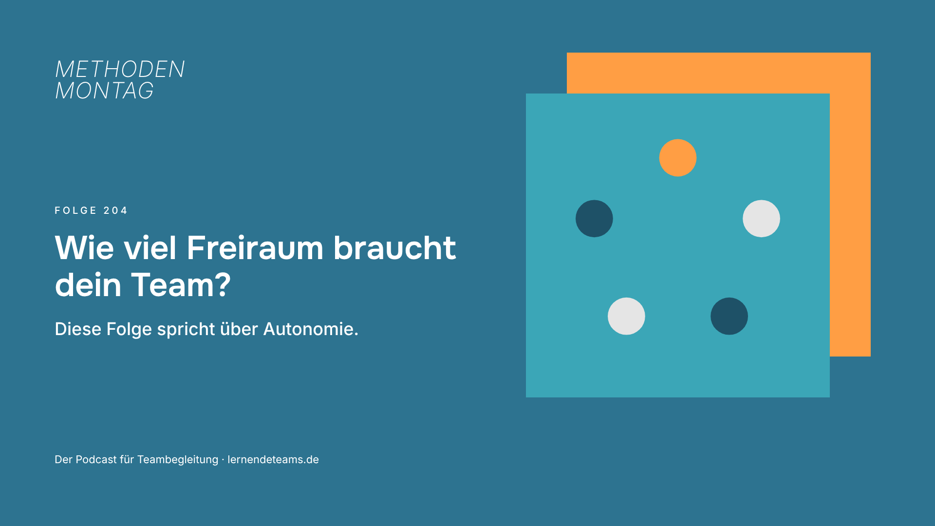 Wie viel Freiraum braucht dein Team? Diese Folge spricht über Autonomie.