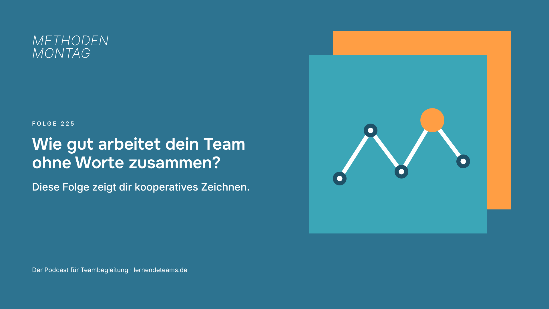 Wie gut arbeitet dein Team ohne Worte zusammen? Diese Folge zeigt dir kooperatives Zeichnen.