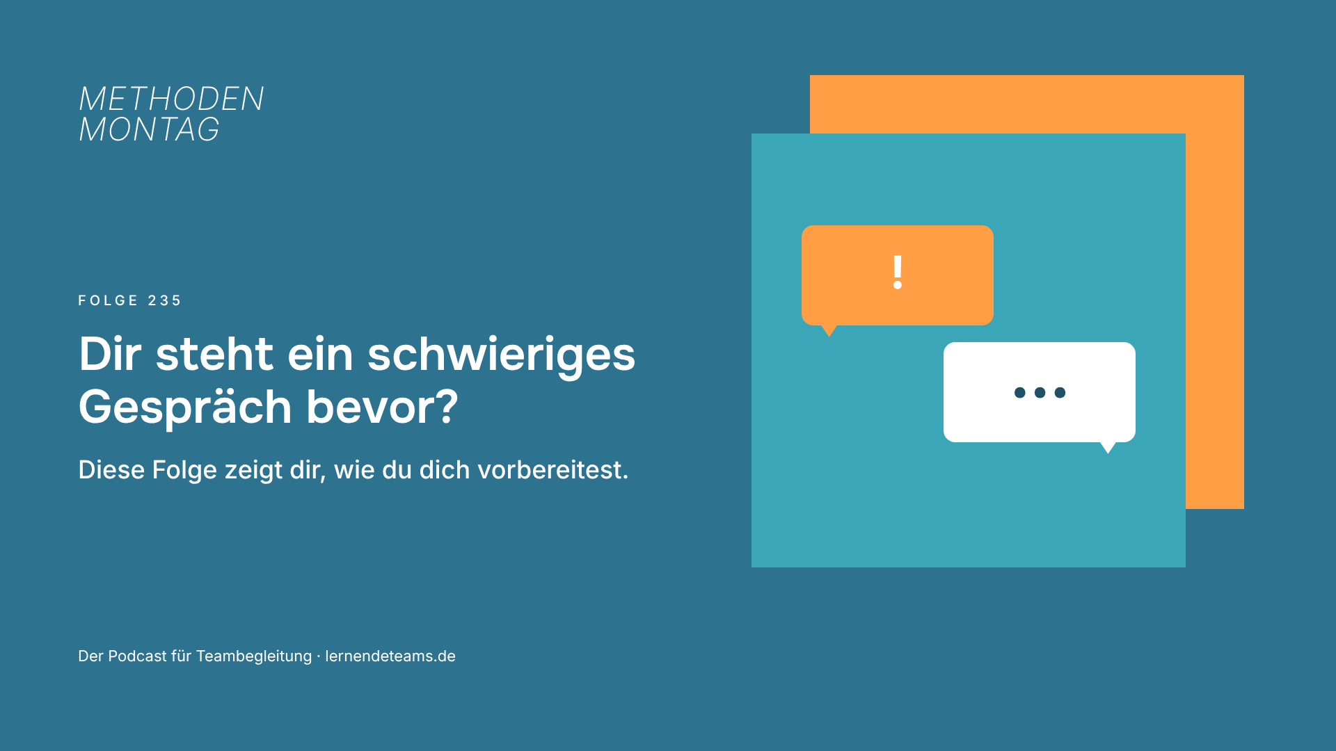 Dir steht ein schwieriges Gespräch bevor? Diese Folge zeigt dir, wie du dich vorbereitest.