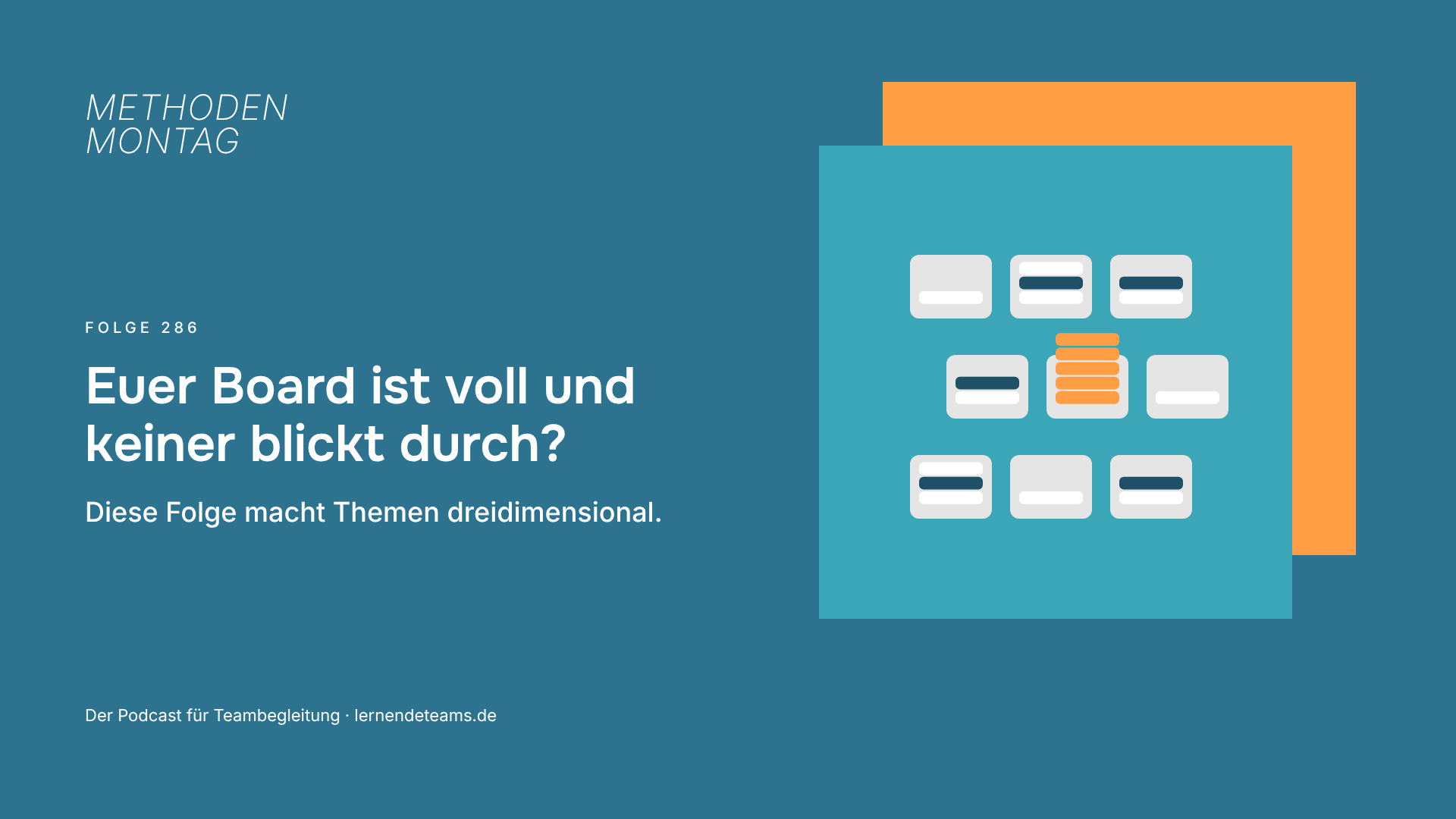 Euer Board ist voll und keiner blickt durch? Diese Folge macht Themen dreidimensional.