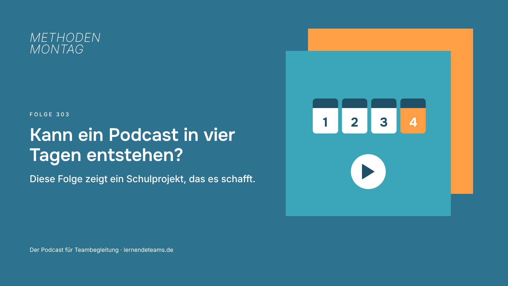 Kann ein Podcast in vier Tagen entstehen? Diese Folge zeigt ein Schulprojekt, das es schafft.