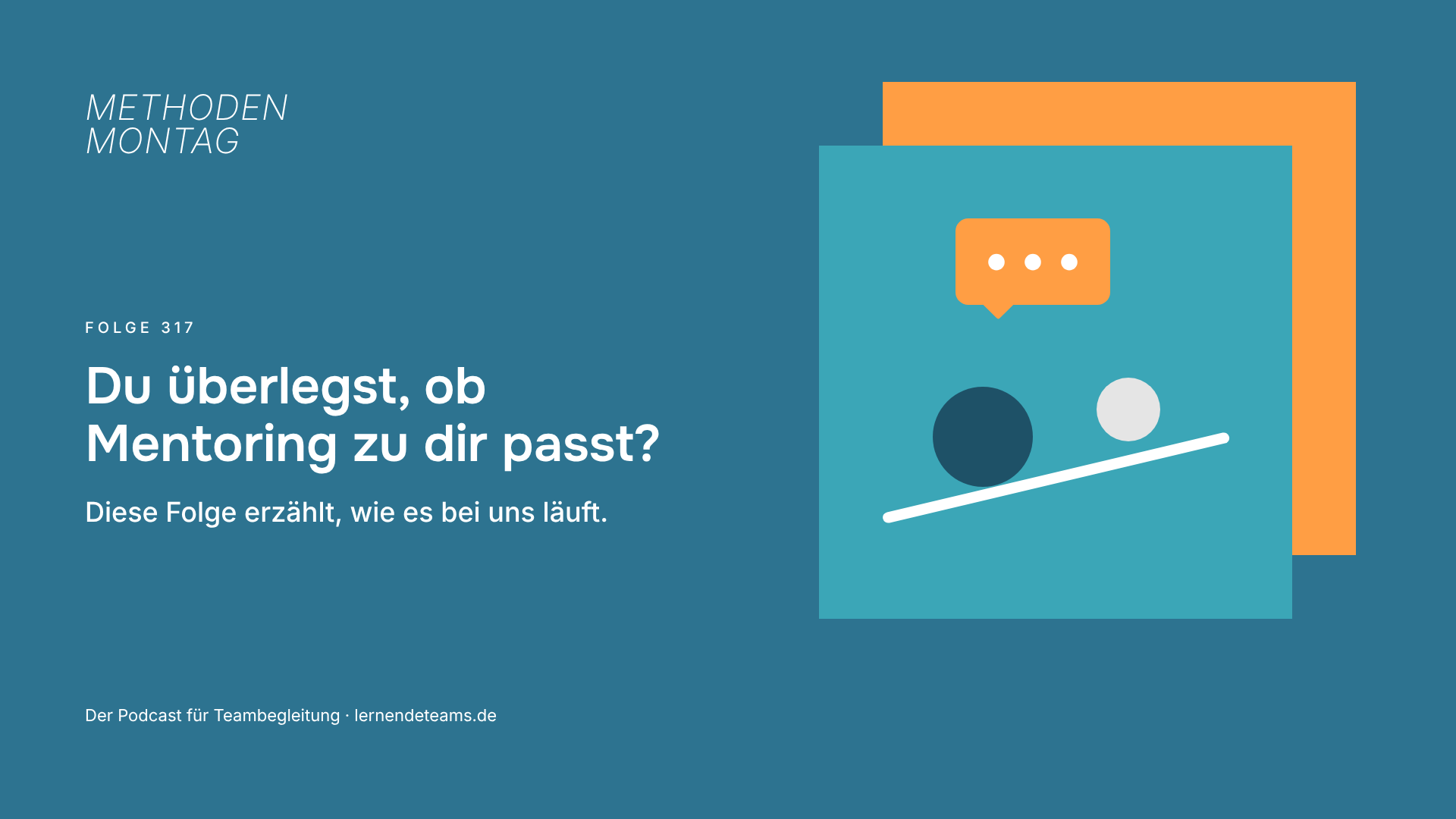 Du überlegst, ob Mentoring zu dir passt? Diese Folge erzählt, wie es bei uns läuft.