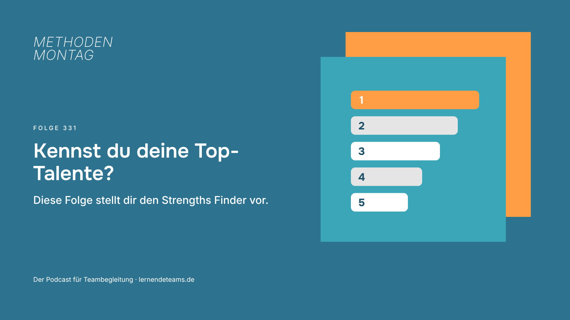 Kennst du deine Top-Talente? Diese Folge stellt dir den Strengths Finder vor.