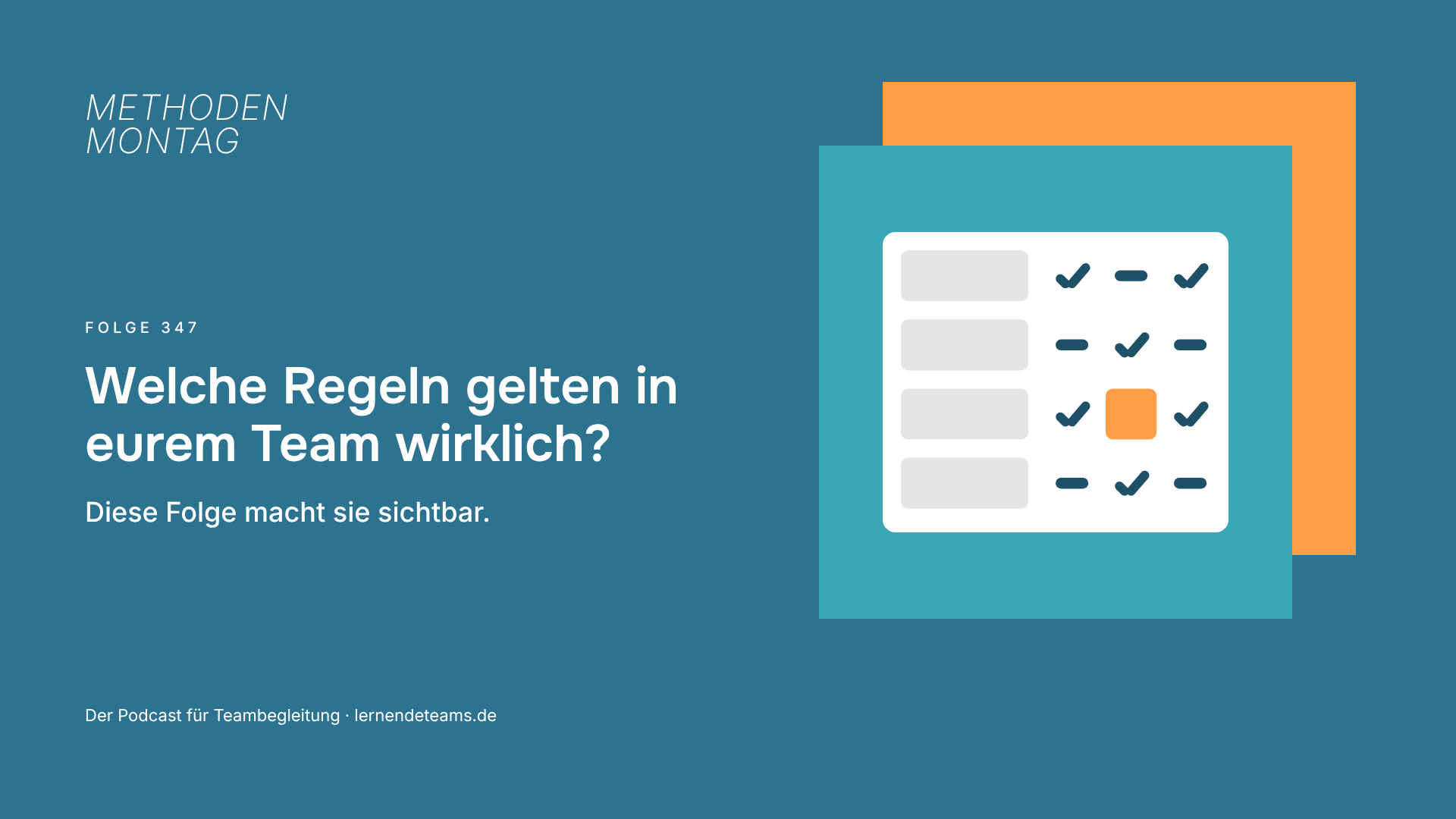 Welche Regeln gelten in eurem Team wirklich? Diese Folge macht sie sichtbar.