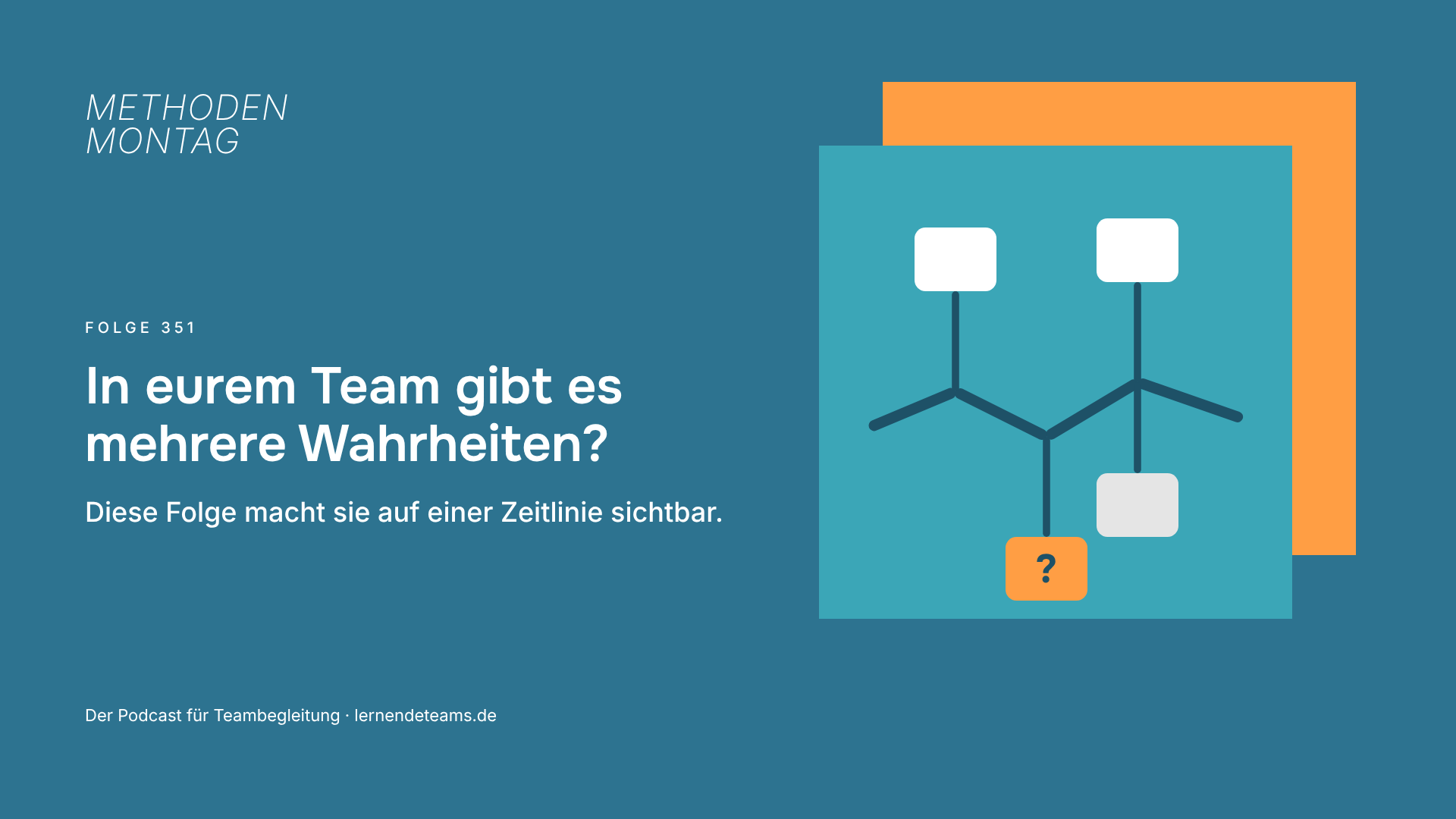 In eurem Team gibt es mehrere Wahrheiten? Diese Folge macht sie auf einer Zeitlinie sichtbar.