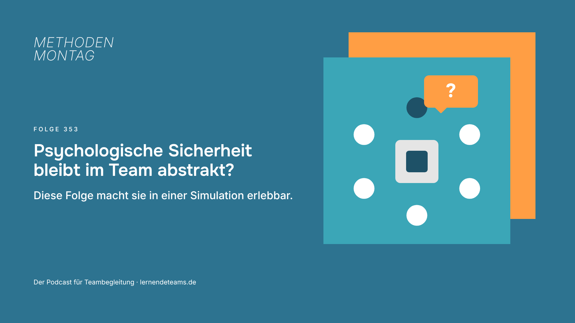 Psychologische Sicherheit bleibt im Team abstrakt? Diese Folge macht sie in einer Simulation erlebbar.
