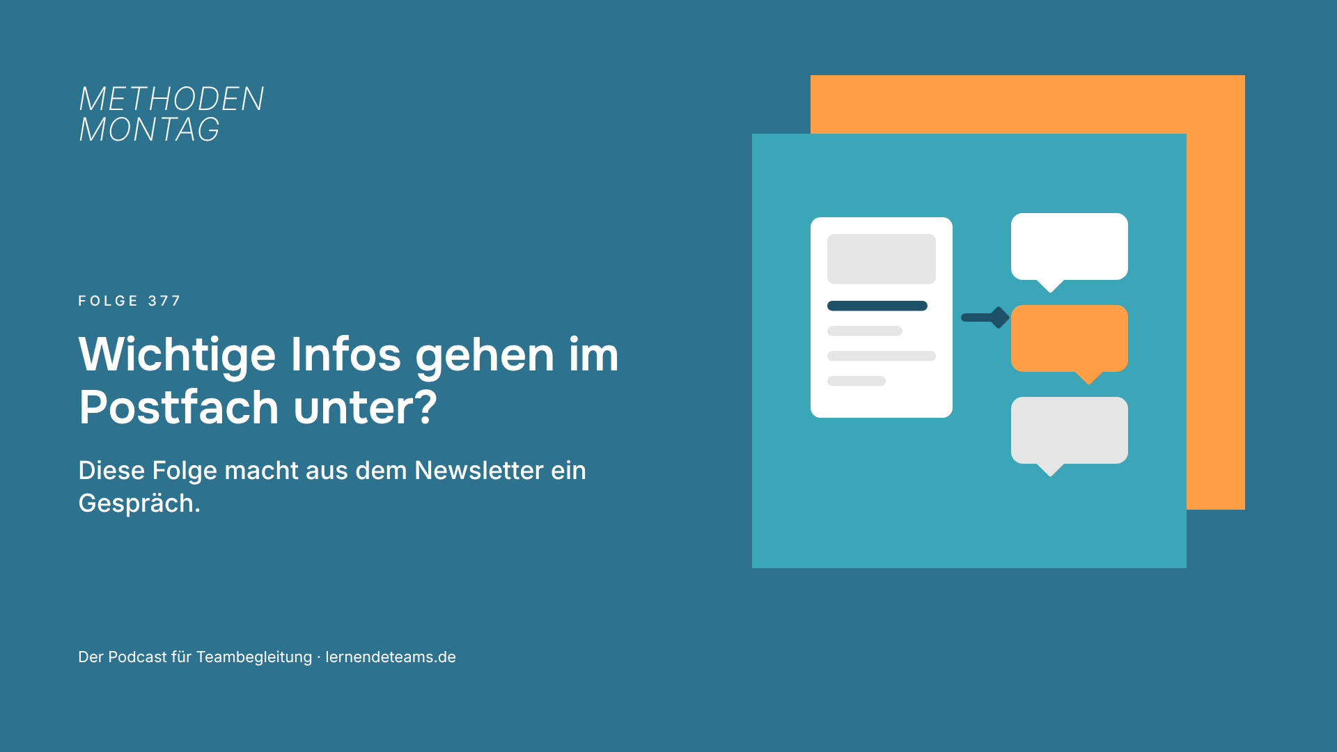 Wichtige Infos gehen im Postfach unter? Diese Folge macht aus dem Newsletter ein Gespräch.