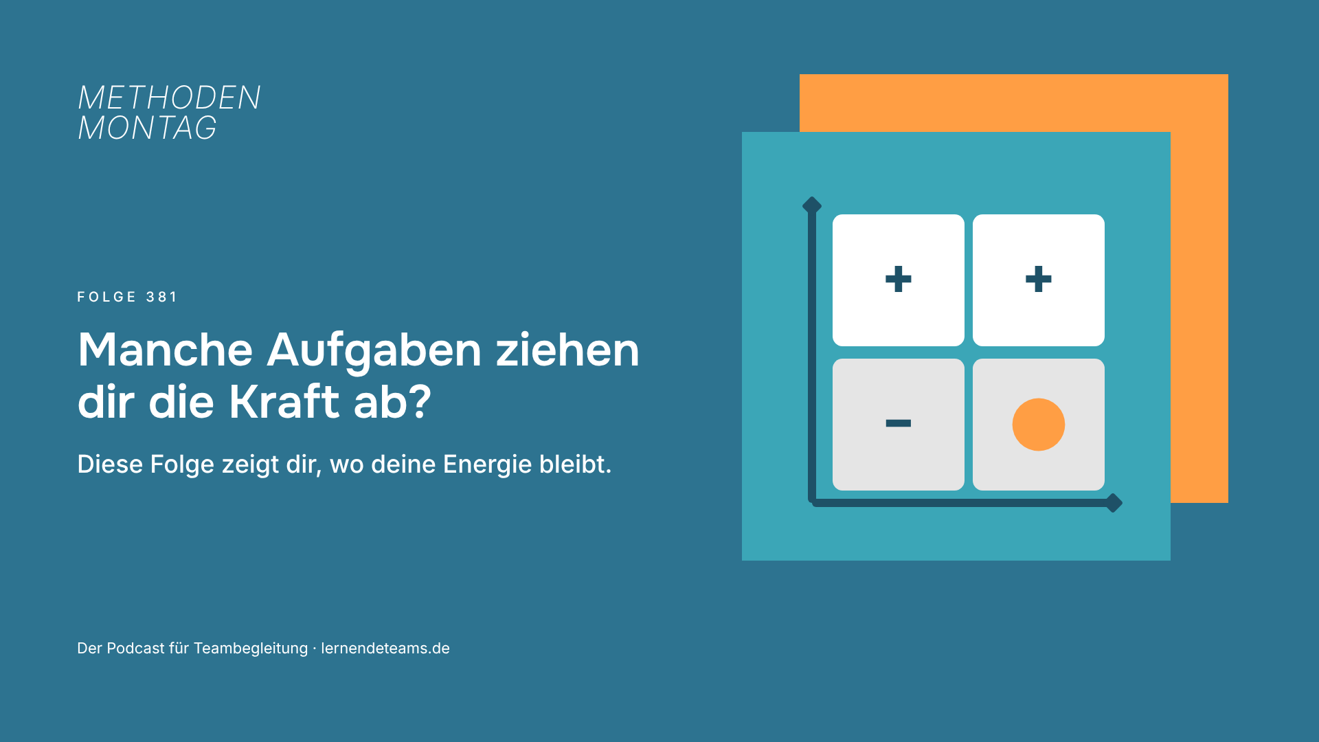 Manche Aufgaben ziehen dir die Kraft ab? Diese Folge zeigt dir, wo deine Energie bleibt.