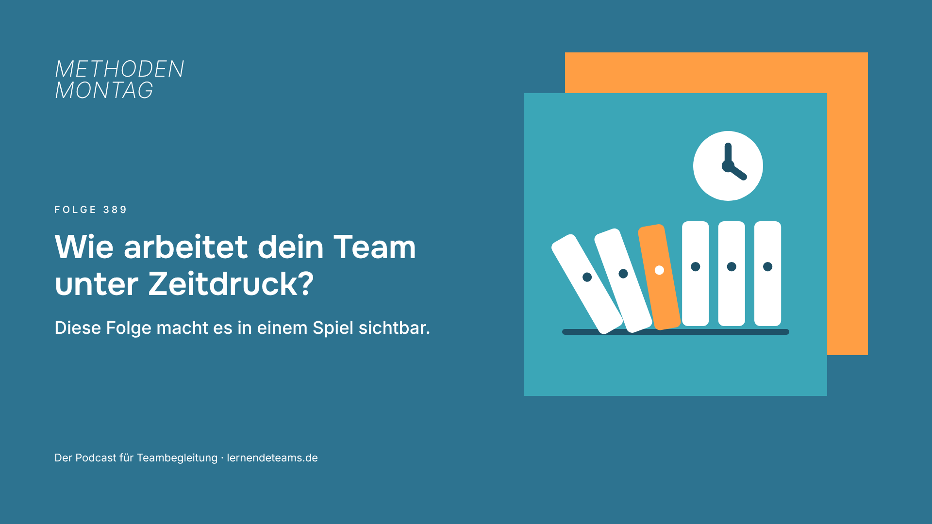 Wie arbeitet dein Team unter Zeitdruck? Diese Folge macht es in einem Spiel sichtbar.