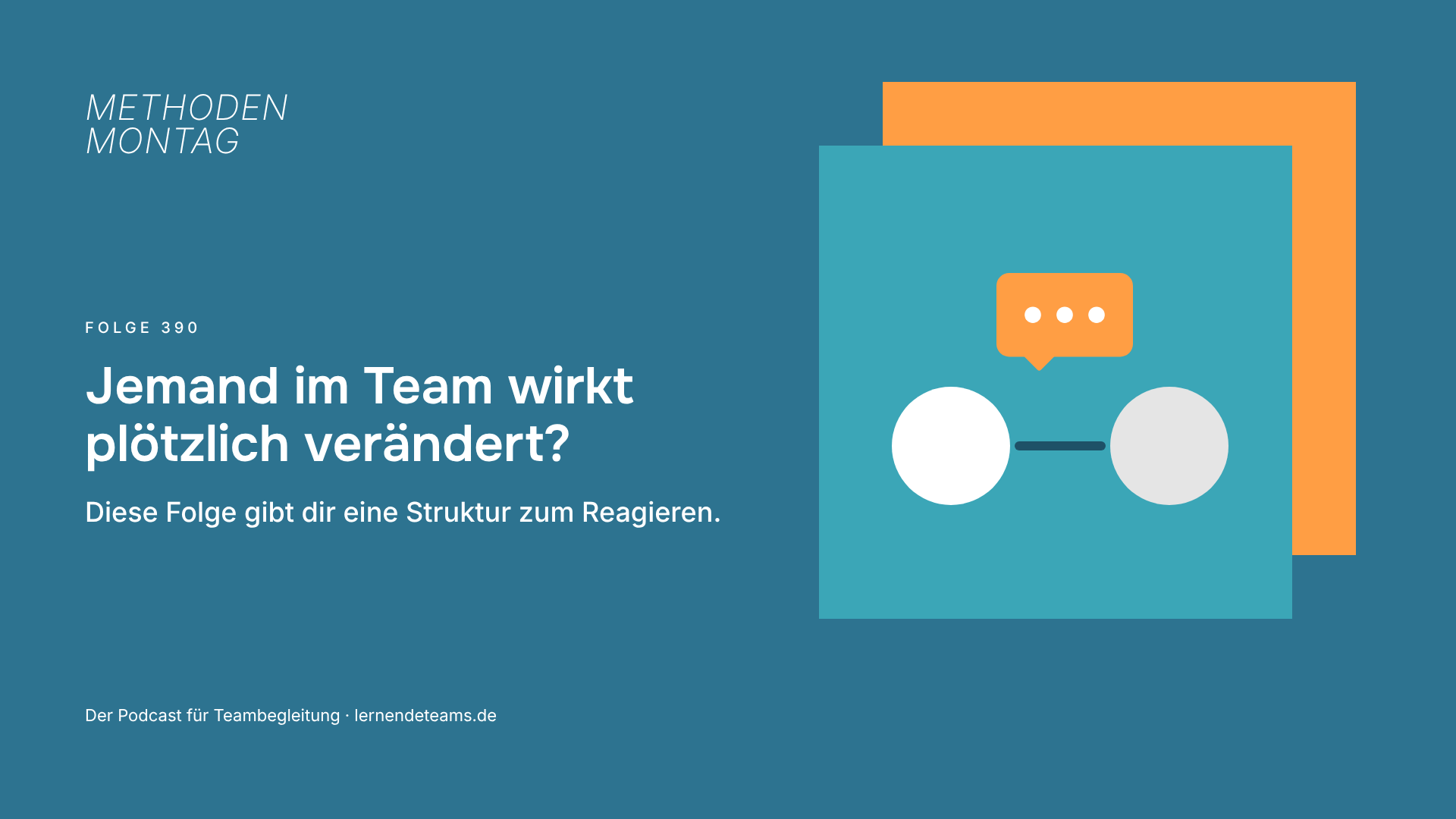 Jemand im Team wirkt plötzlich verändert? Diese Folge gibt dir eine Struktur zum Reagieren.