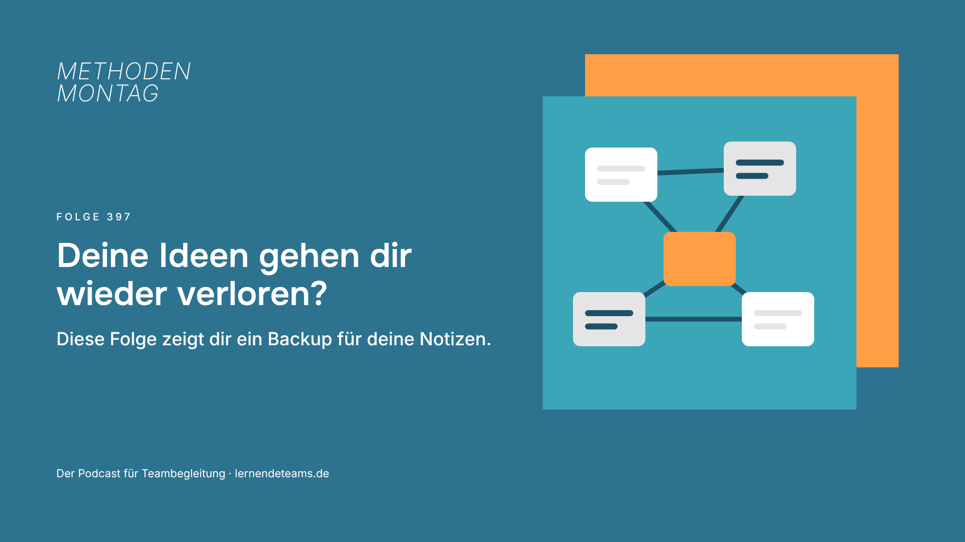 Deine Ideen gehen dir wieder verloren? Diese Folge zeigt dir ein Backup für deine Notizen.