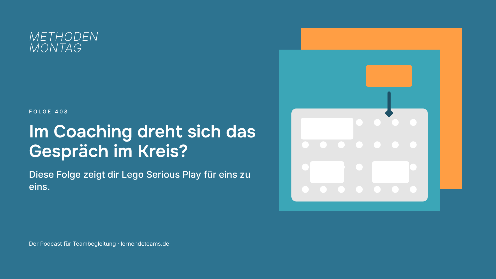 Im Coaching dreht sich das Gespräch im Kreis? Diese Folge zeigt dir Lego Serious Play für eins zu eins.