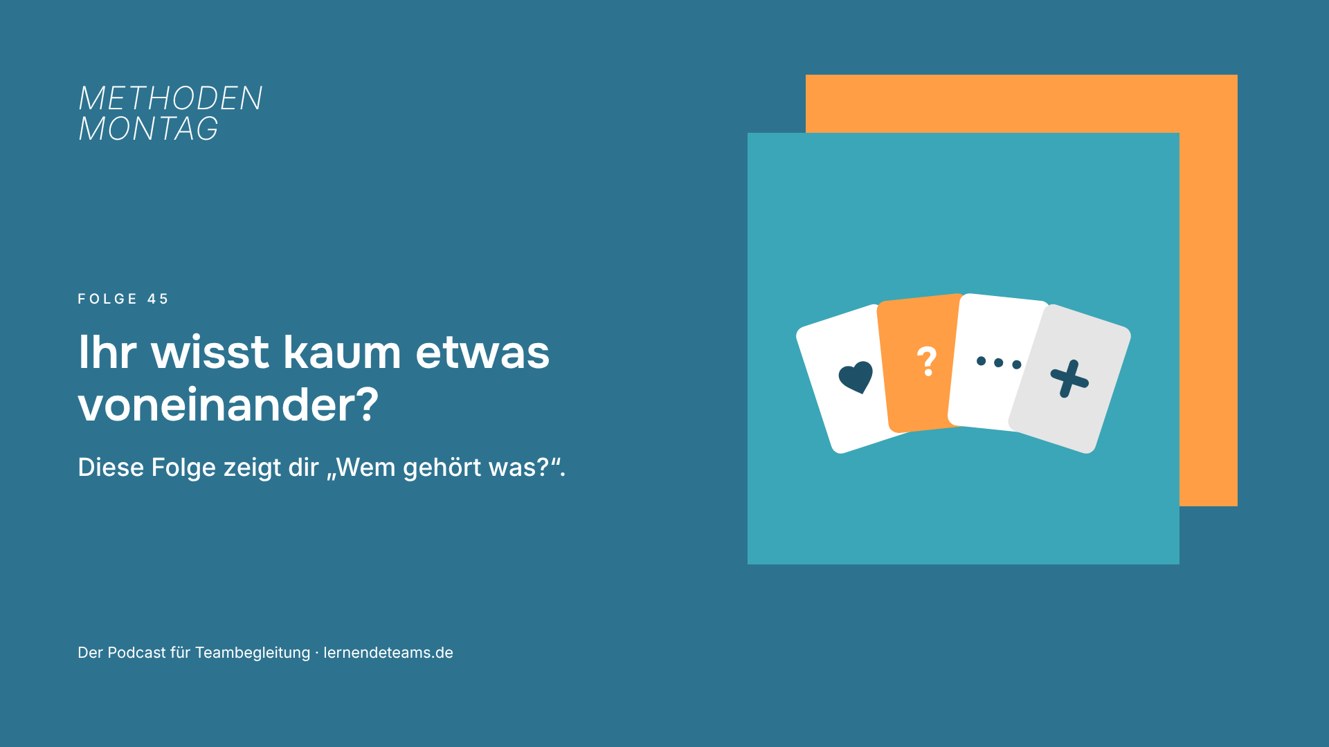 Ihr wisst kaum etwas voneinander? Diese Folge zeigt dir „Wem gehört was?“.