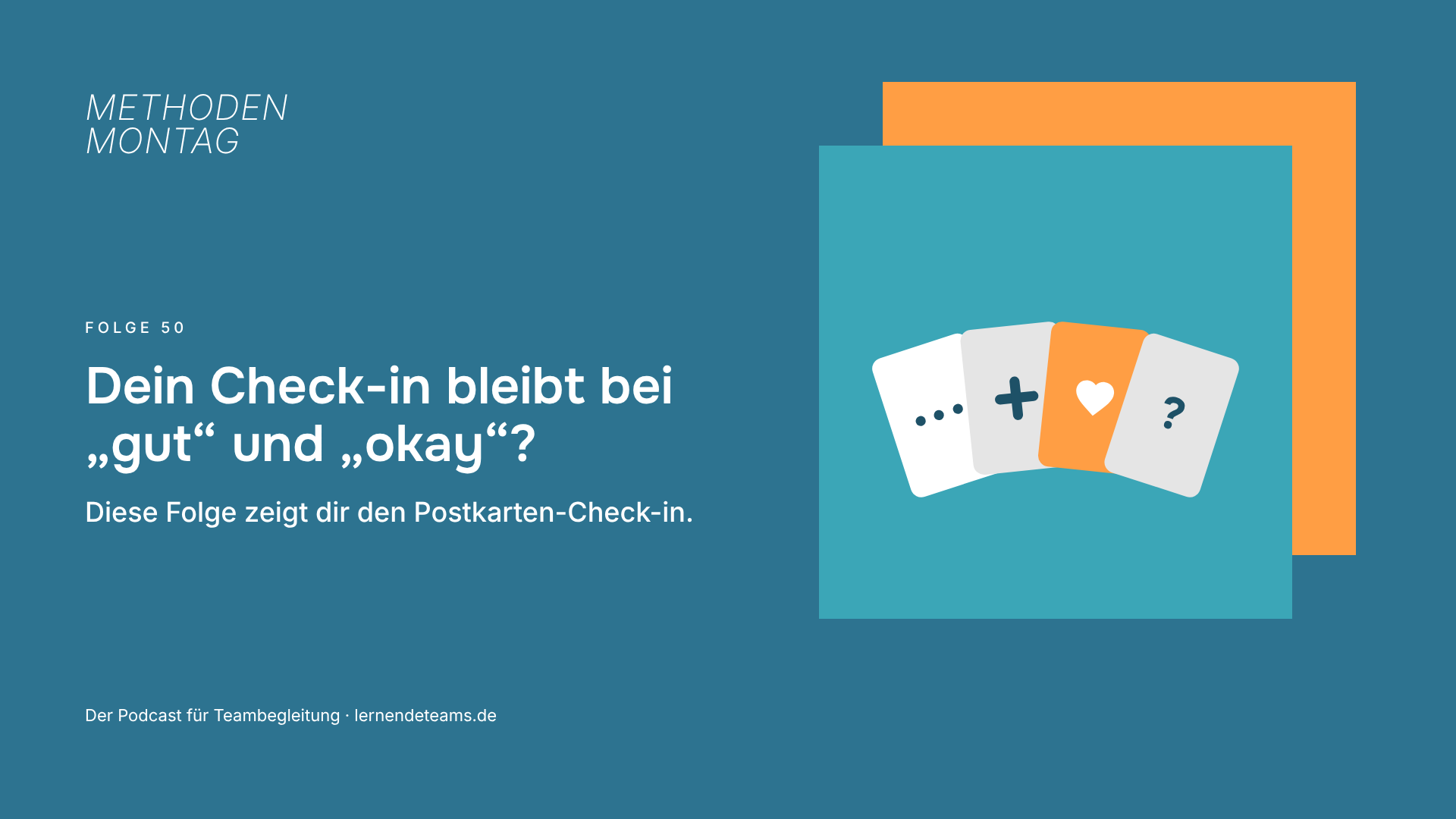 Dein Check-in bleibt bei „gut“ und „okay“? Diese Folge zeigt dir den Postkarten-Check-in.