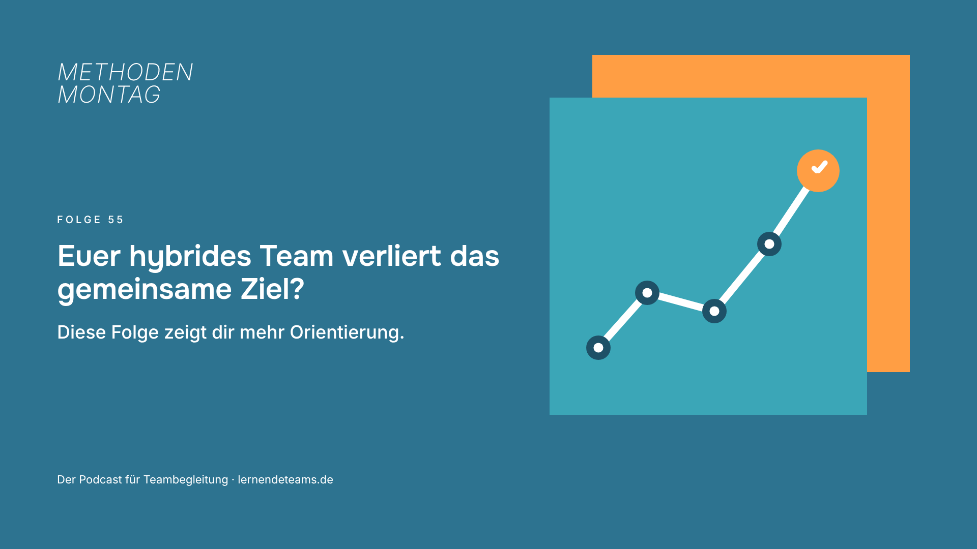 Euer hybrides Team verliert das gemeinsame Ziel? Diese Folge zeigt dir mehr Orientierung.