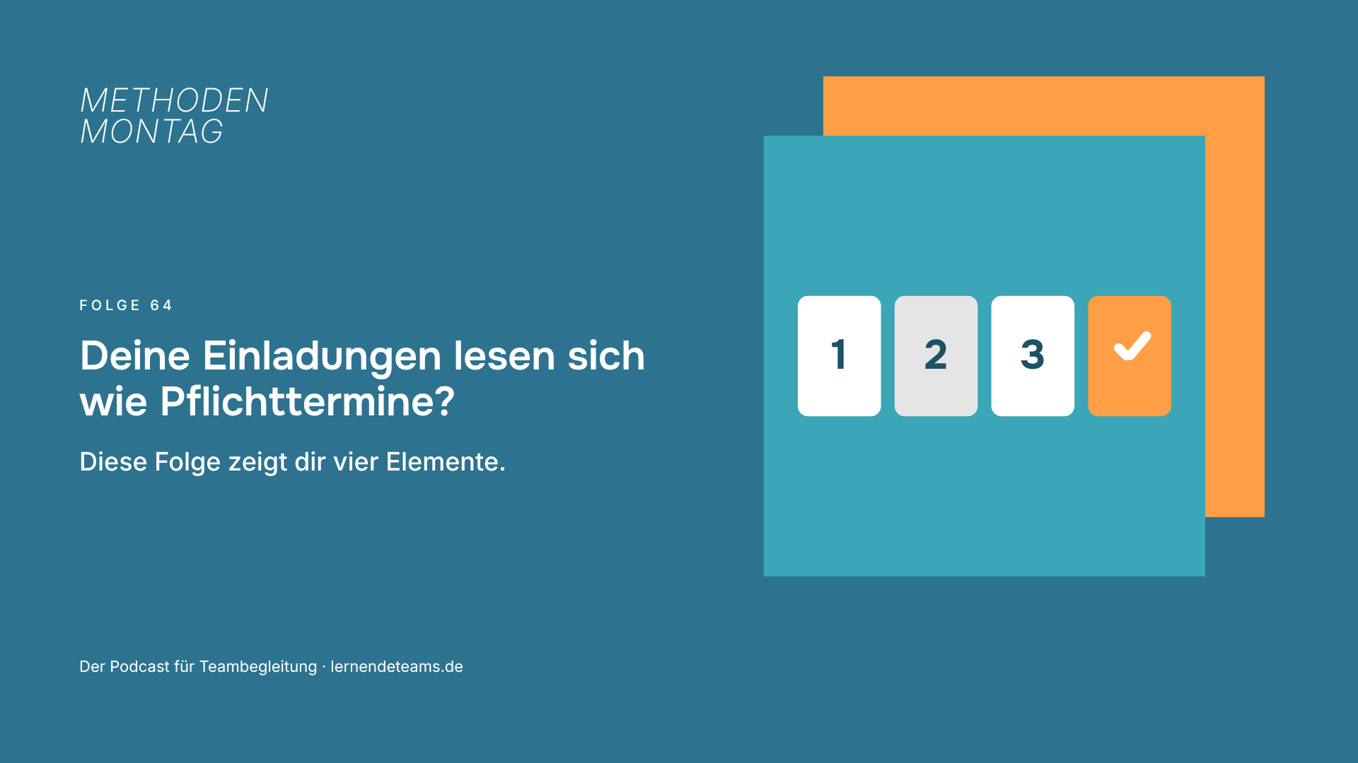 Deine Einladungen lesen sich wie Pflichttermine? Diese Folge zeigt dir vier Elemente.