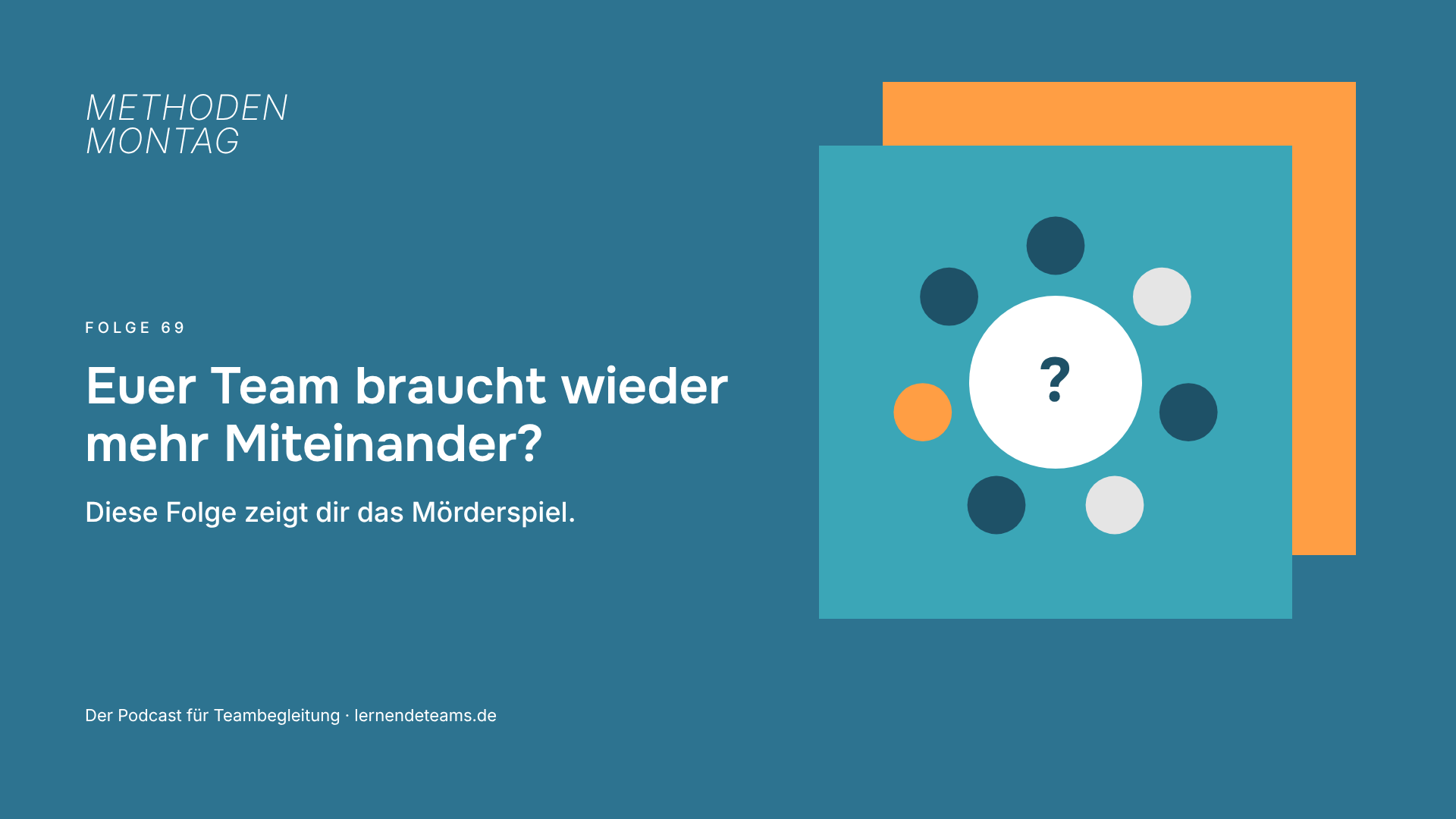Euer Team braucht wieder mehr Miteinander? Diese Folge zeigt dir das Mörderspiel.