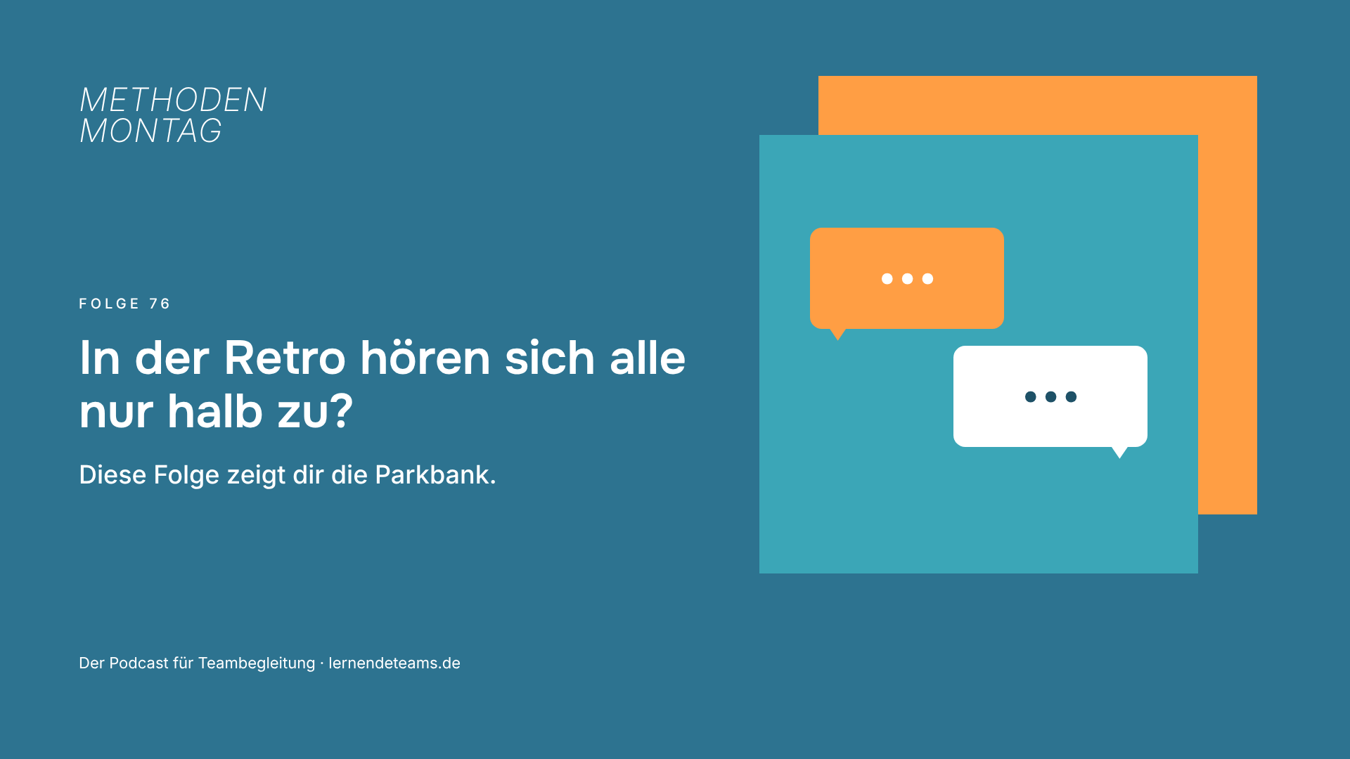 In der Retro hören sich alle nur halb zu? Diese Folge zeigt dir die Parkbank.