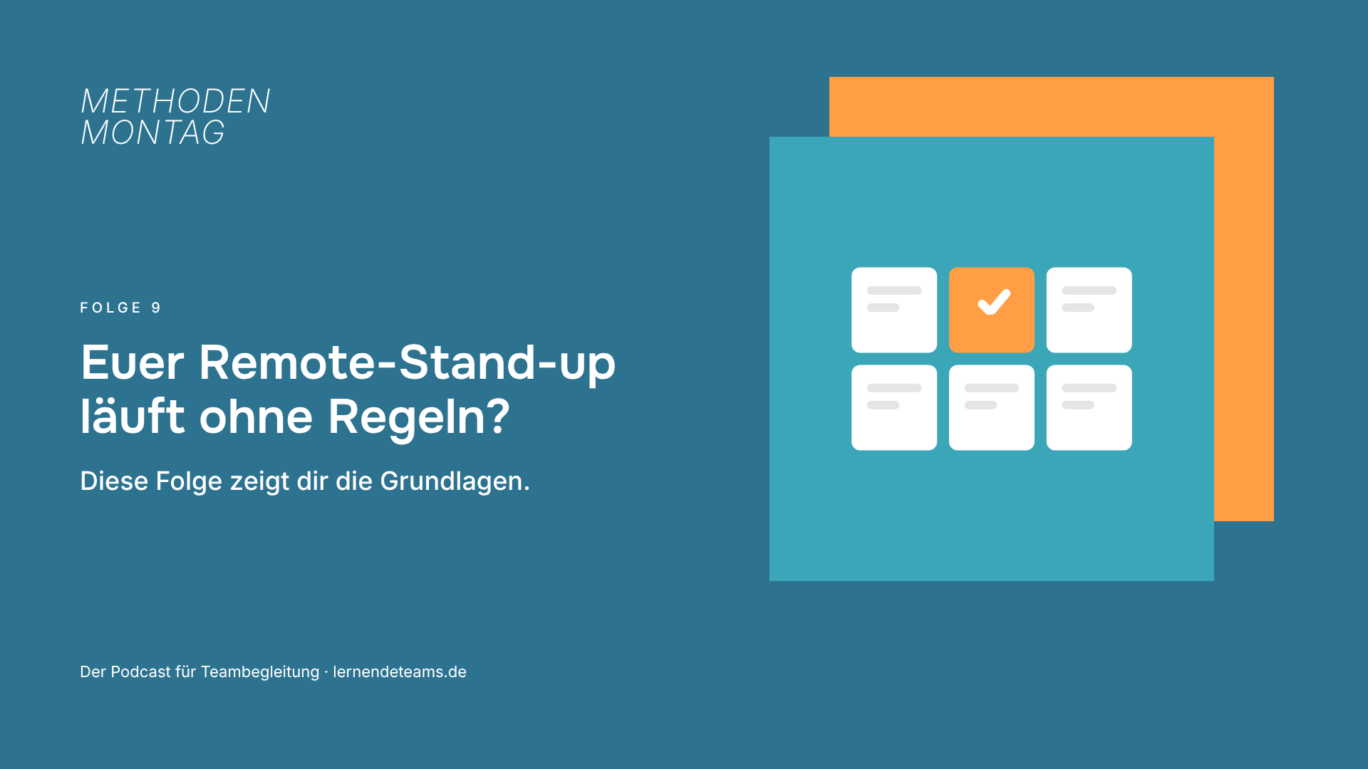 Euer Remote-Stand-up läuft ohne Regeln? Diese Folge zeigt dir die Grundlagen.