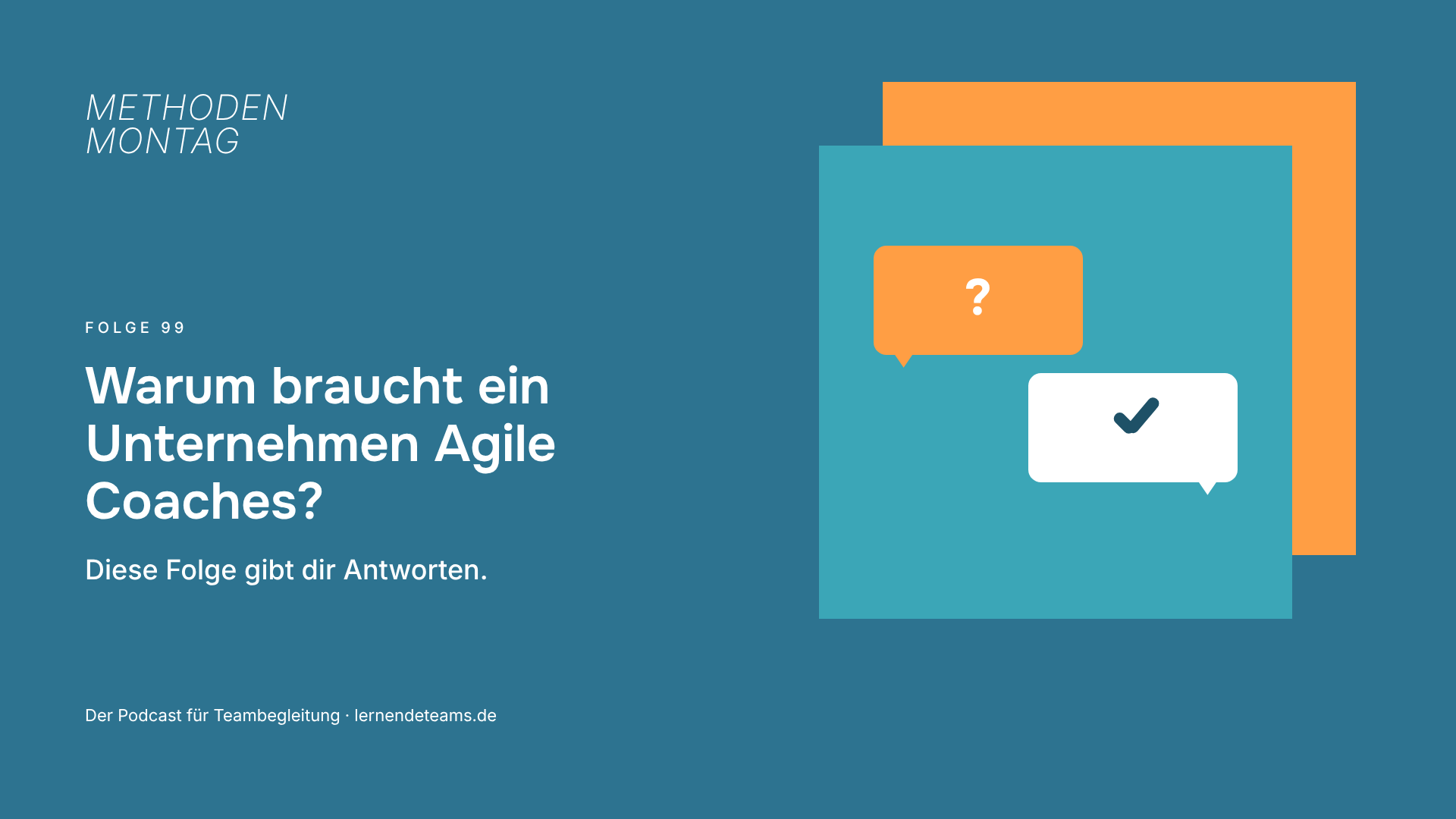 Warum braucht ein Unternehmen Agile Coaches? Diese Folge gibt dir Antworten.